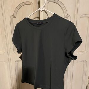 Women's ultra soft crop top